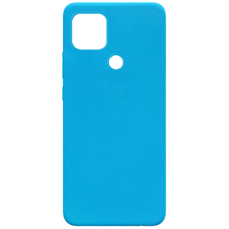 

Силиконовый чехол Candy для Oppo A15s / A15 Голубой (165024)