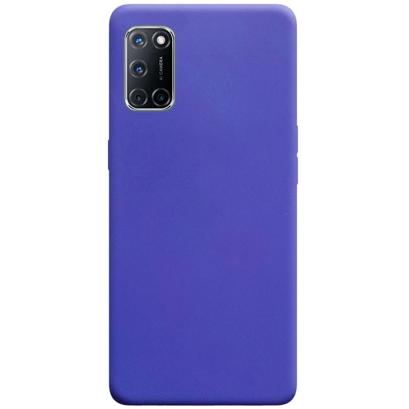 

Силіконовий чохол Candy для Oppo A16 (Бузковий)