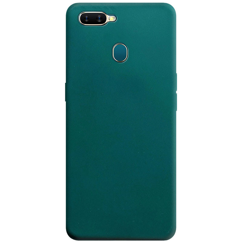 

Силіконовий чохол Candy для Oppo A12 (Зелений / Forest green)