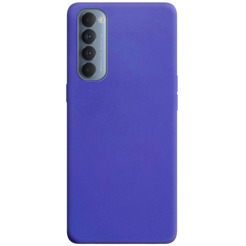 

Силіконовий чохол Candy для Oppo Reno 4 Pro (Бузковий)