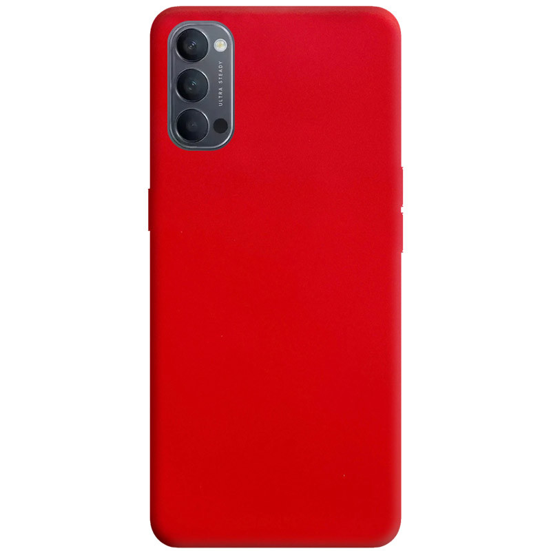 

Силиконовый чехол Candy для Oppo Reno 4 Красный (148969)