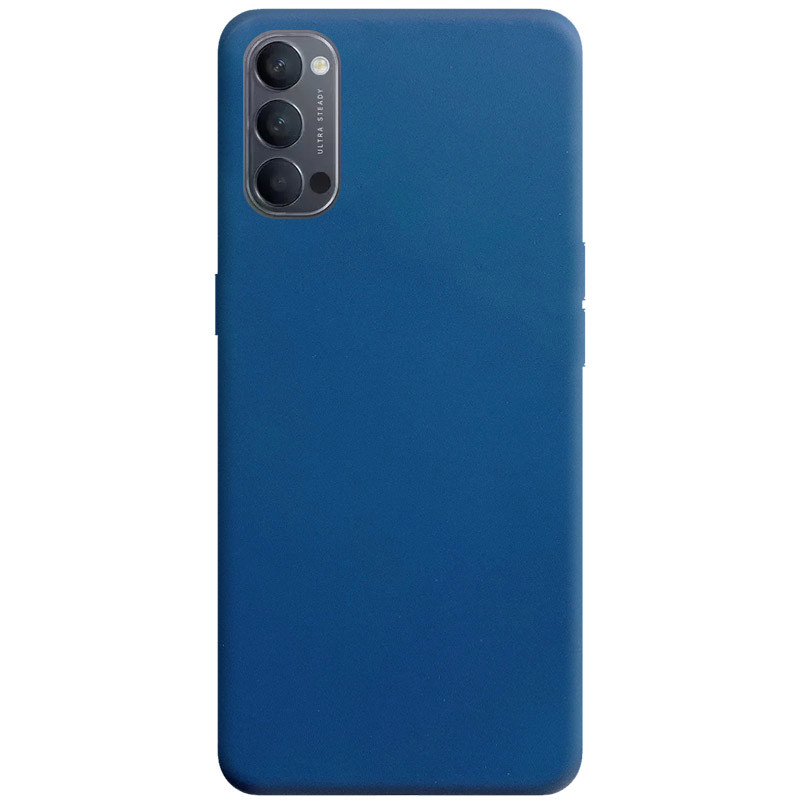 

Силиконовый чехол Candy для Oppo Reno 4 Синий (148971)