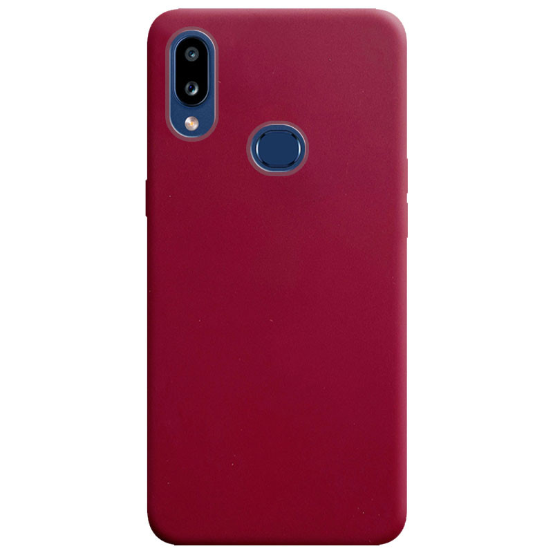 

Силиконовый чехол Candy для Samsung Galaxy A10s / M01s Бордовый (155135)