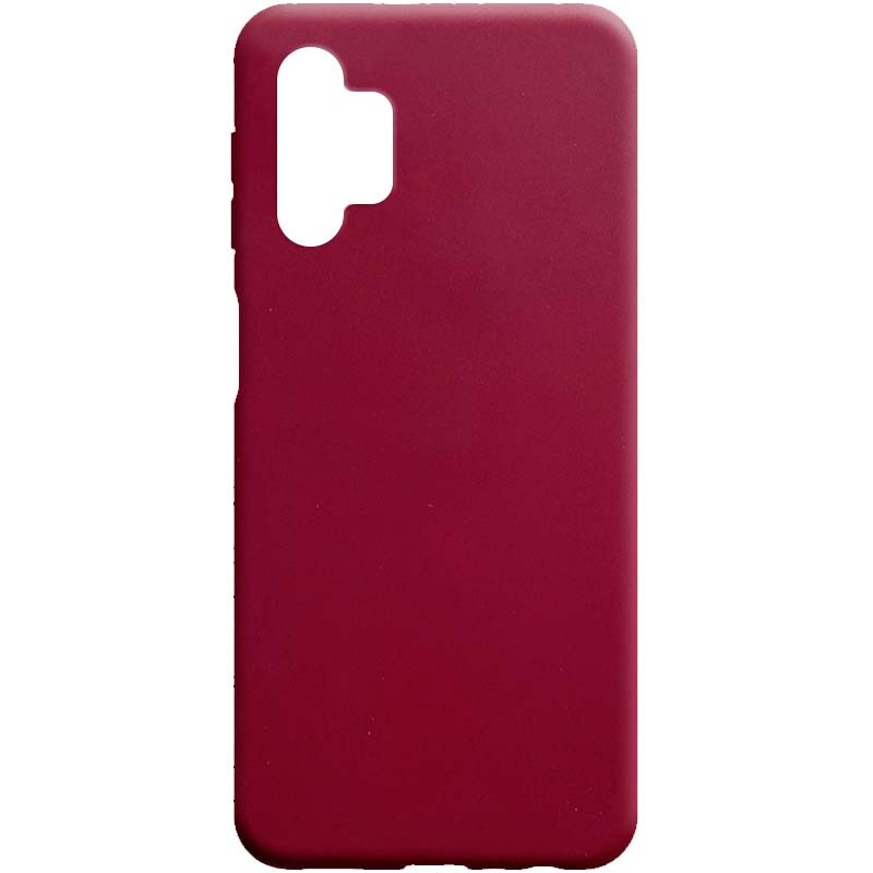 

Силиконовый чехол Candy для Samsung Galaxy A32 5G Бордовый (160379)