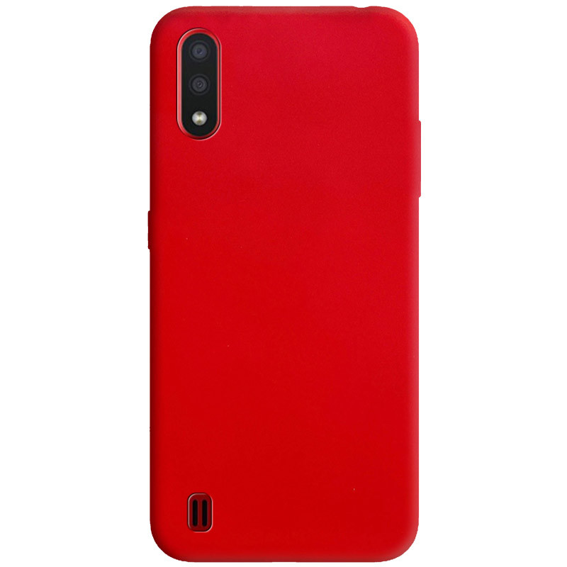 

Силиконовый чехол Candy для Samsung Galaxy M01 Красный (148887)