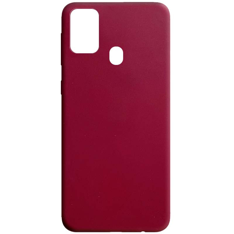 

Силиконовый чехол Candy для Samsung Galaxy M21s Бордовый (160445)