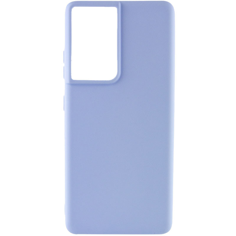 

Силіконовий чохол Candy для Samsung Galaxy S21 Ultra (Блакитний / Lilac Blue)