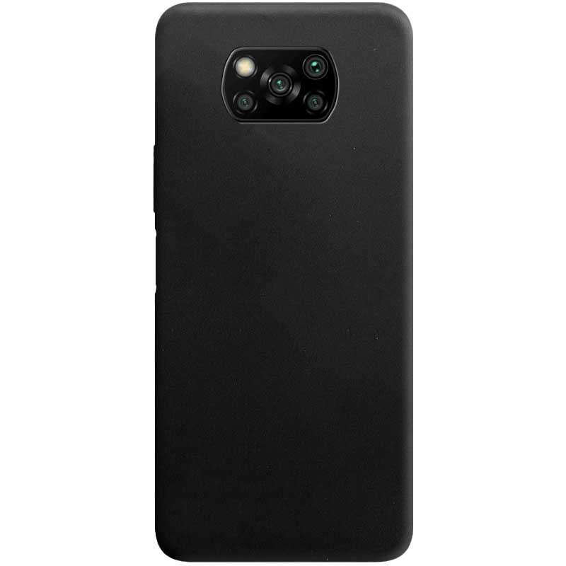 

Силиконовый чехол Candy для Xiaomi Poco X3 Pro Черный (150873)