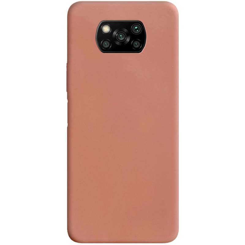 

Силиконовый чехол Candy для Xiaomi Poco X3 NFC / Poco X3 Pro Rose Gold (150858)