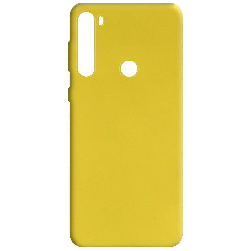 

Силиконовый чехол Candy для Xiaomi Redmi Note 8 / Note 8 2021 Желтый (164923)