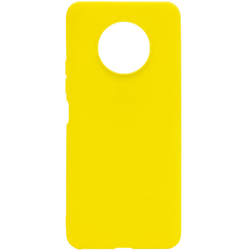 

Силиконовый чехол Candy для Xiaomi Redmi Note 9 5G / Note 9T Желтый (160416)