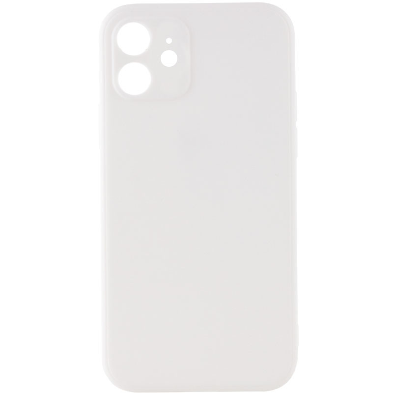 

Силіконовий чохол Candy Full Camera для Apple iPhone 12 (Білий / White)