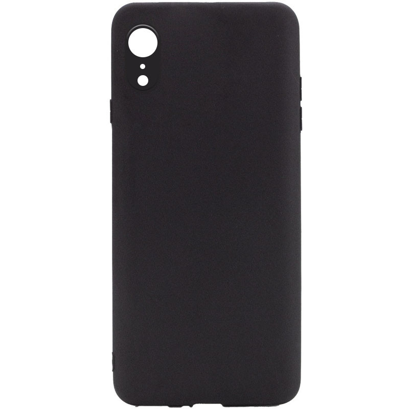 

Силиконовый чехол Candy Full Camera для Apple iPhone XR (6.1") Черный / Black (168923)