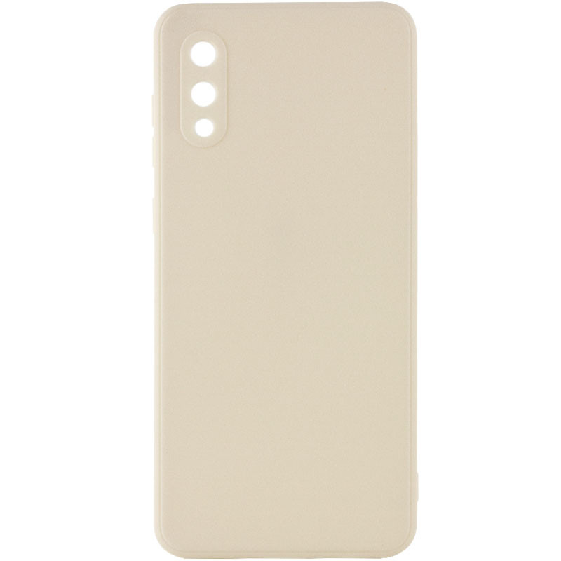 

Силиконовый чехол Candy Full Camera для Samsung Galaxy A02 Бежевый / Antigue White (168977)