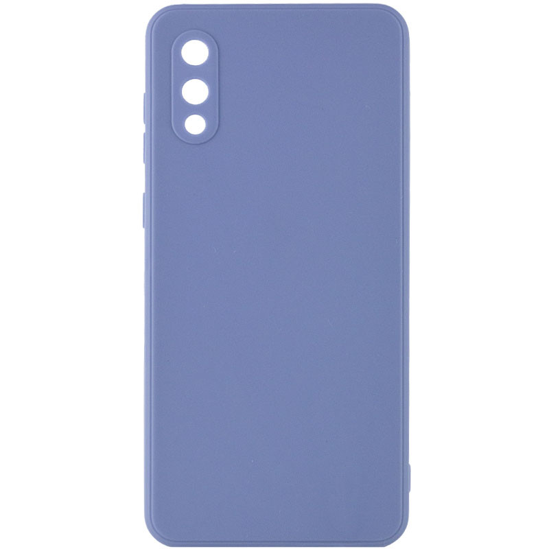 

Силиконовый чехол Candy Full Camera для Samsung Galaxy A02 Голубой / Mist blue (168980)