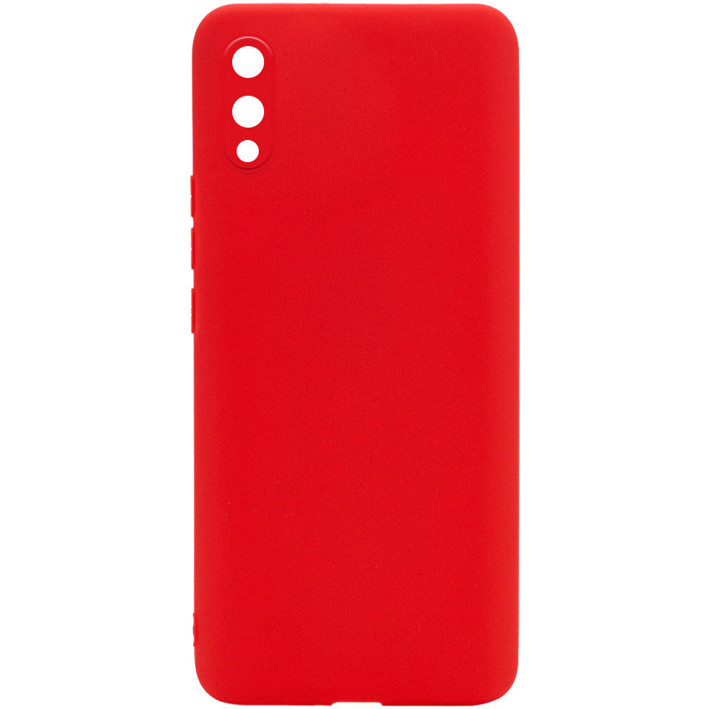 

Силиконовый чехол Candy Full Camera для Samsung Galaxy A02 Красный / Red (168983)
