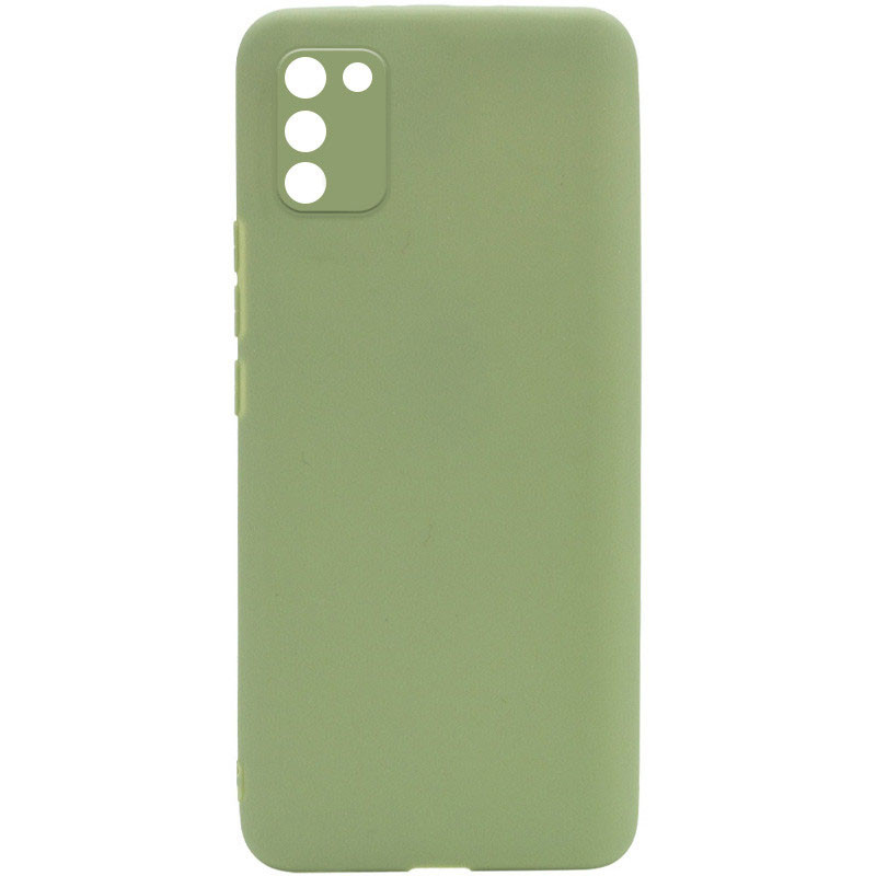 

Силиконовый чехол Candy Full Camera для Samsung Galaxy A03s Фисташковый (194832)