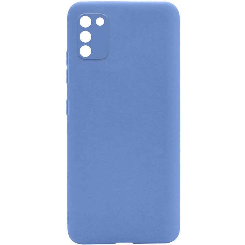 

Силиконовый чехол Candy Full Camera для Samsung Galaxy A03s Голубой / Mist blue (194825)