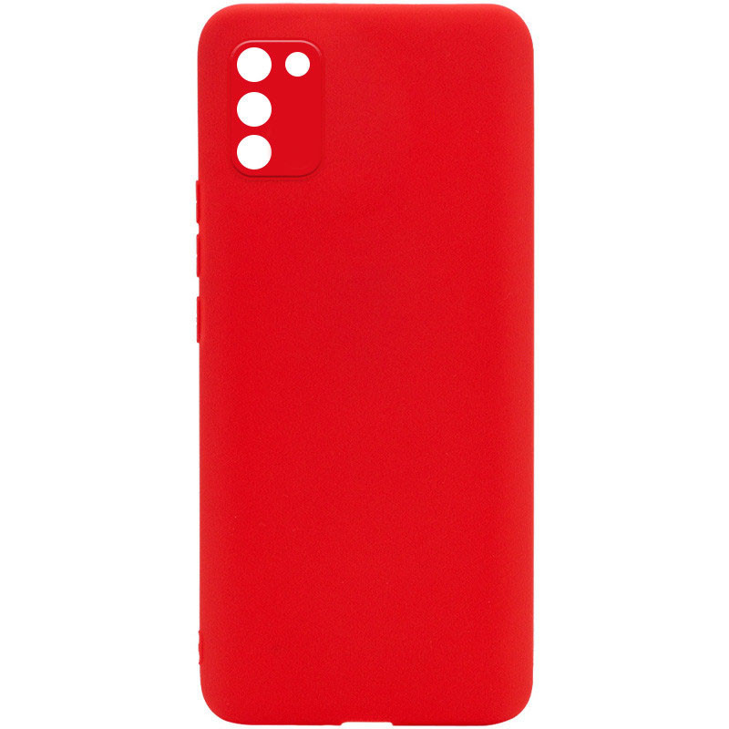 

Силиконовый чехол Candy Full Camera для Samsung Galaxy A03s Красный / Red (194828)