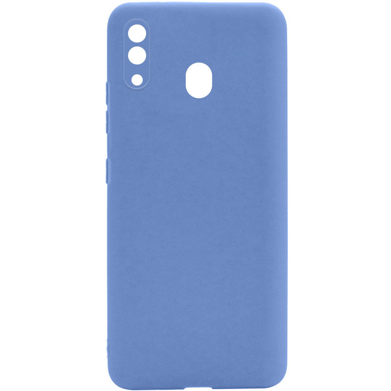 

Силиконовый чехол Candy Full Camera для Samsung Galaxy A20 (A205F) Голубой / Mist blue (188161)