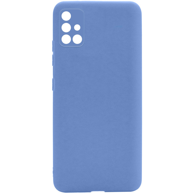 

Силиконовый чехол Candy Full Camera для Samsung Galaxy A71 Голубой / Mist blue (183946)