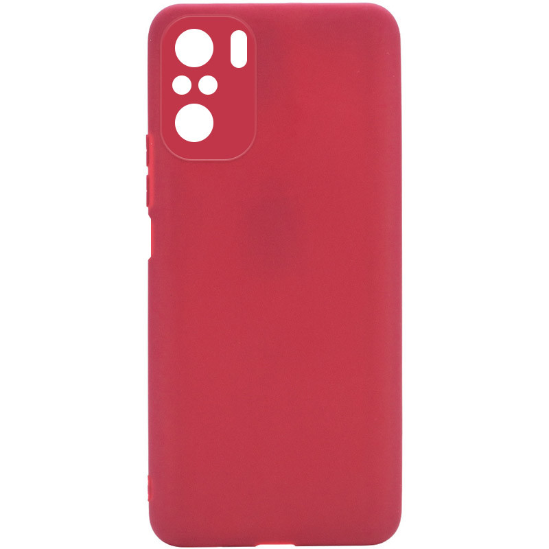 

Силіконовий чохол Candy Full Camera для Xiaomi Redmi K40 (Червоний / Camellia)