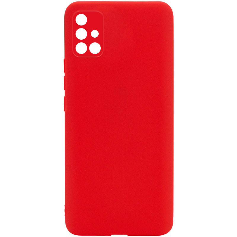 

Силиконовый чехол Candy Full Camera для Samsung Galaxy A71 Красный / Red (183949)