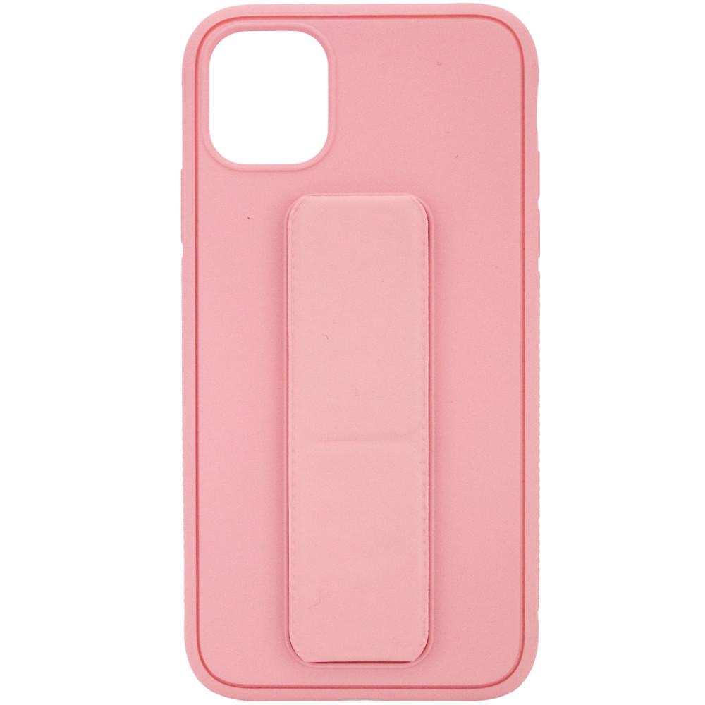 

Силіконовий чохол Hand holder для Apple iPhone 11 (6.1") (Pink)