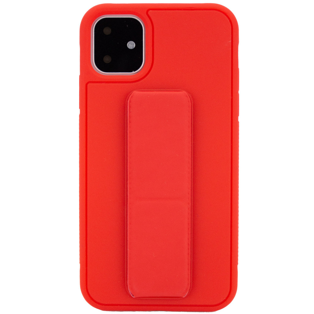 

Силиконовый чехол Hand holder для Apple iPhone 11 (6.1") Red (156556)