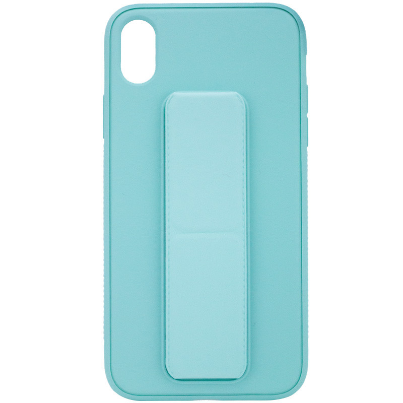 

Силиконовый чехол Hand holder для Apple iPhone X / XS (5.8") Mint green (156589)
