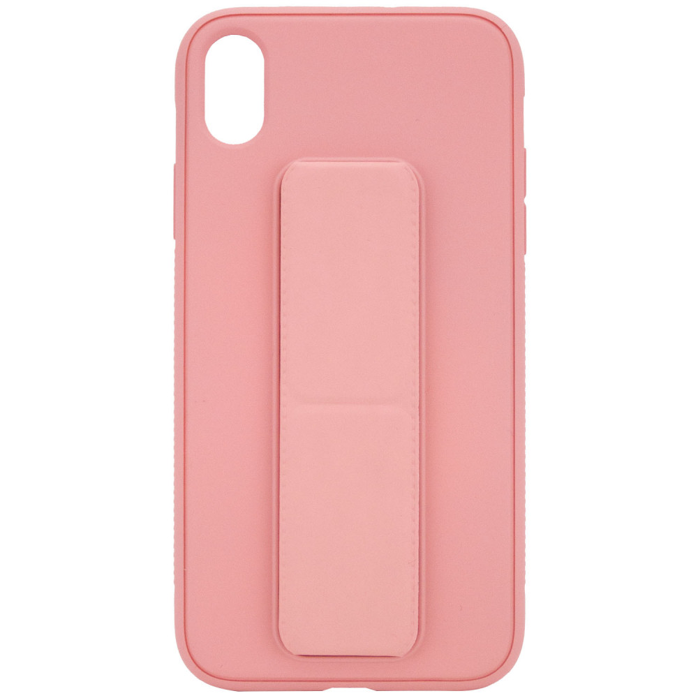 

Силіконовий чохол Hand holder для Apple iPhone XR (6.1") (Pink)