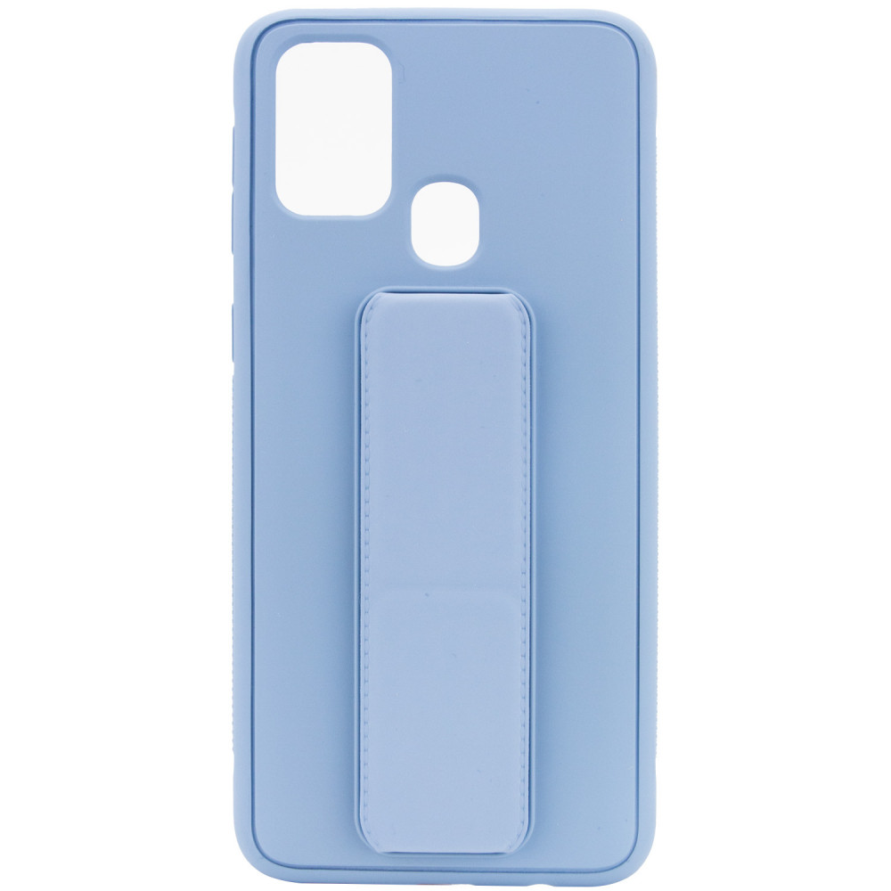 

Силиконовый чехол Hand holder для Samsung Galaxy M31 Light blue (156485)