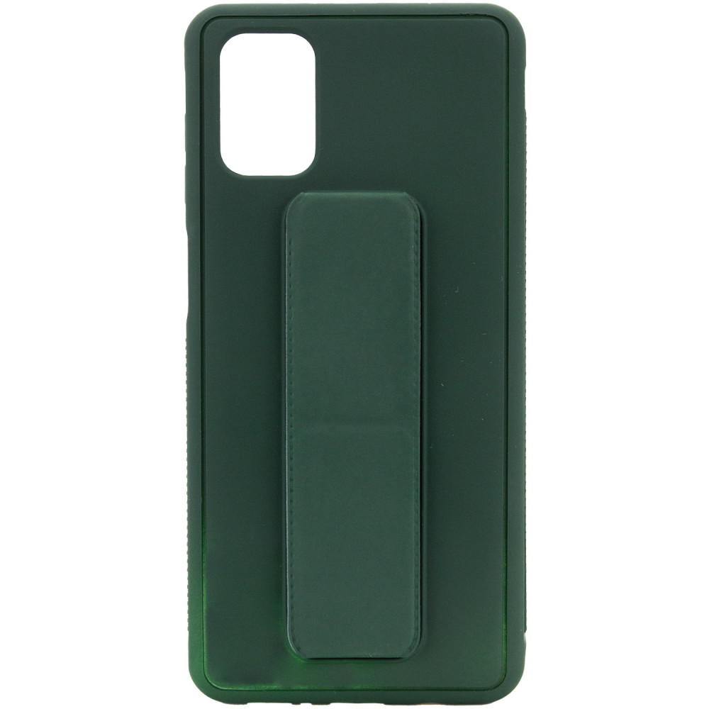 

Силіконовий чохол Hand holder для Samsung Galaxy M31s (Dark green)