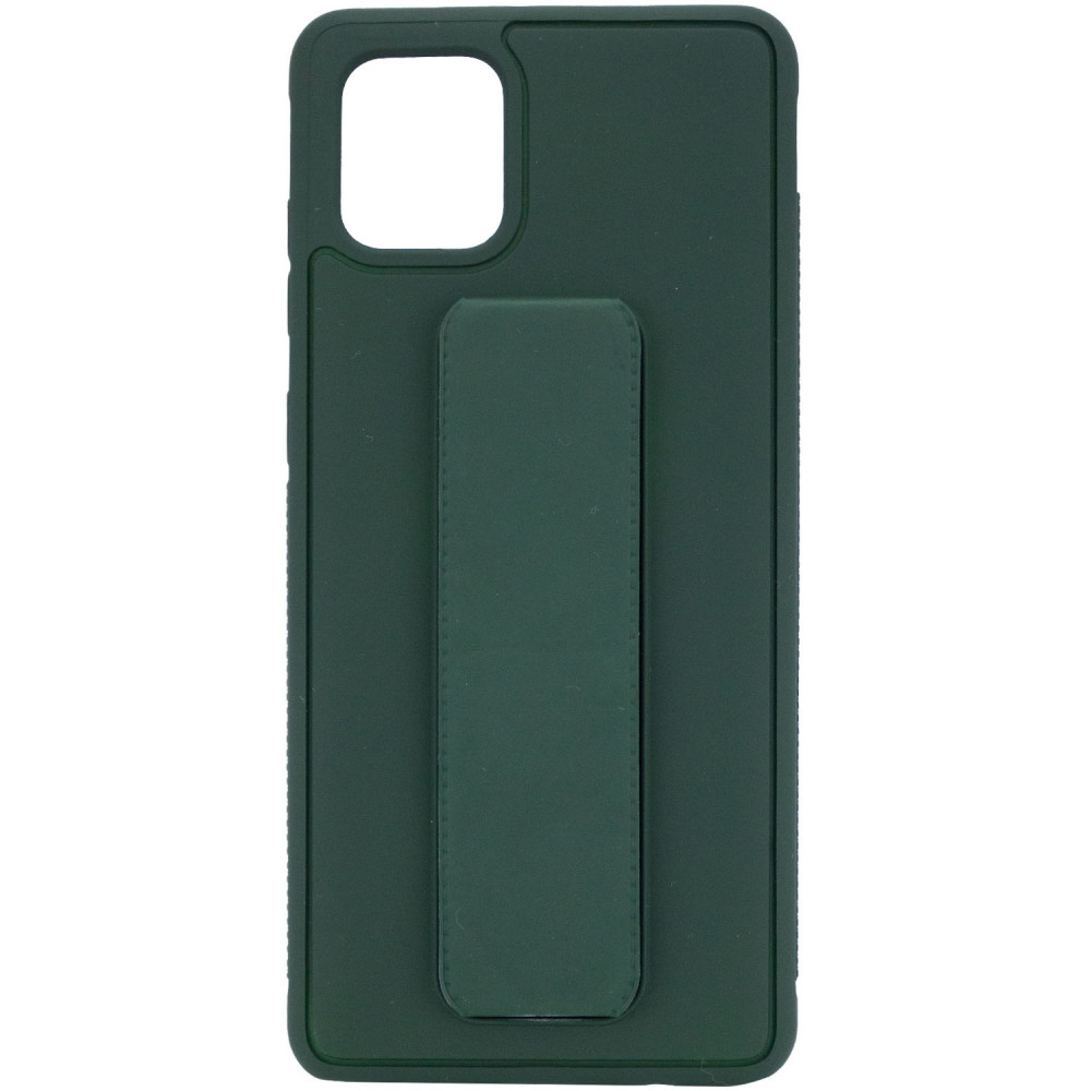 

Силиконовый чехол Hand holder для Samsung Galaxy Note 10 Lite (A81) Dark green (156491)