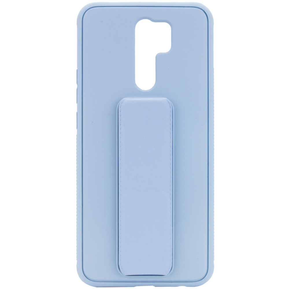 

Силиконовый чехол Hand holder для Xiaomi Redmi Note 8 Pro Light blue (156609)