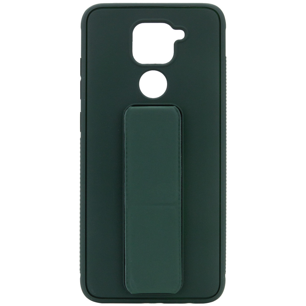 

Силиконовый чехол Hand holder для Xiaomi Redmi 10X Dark green (156660)
