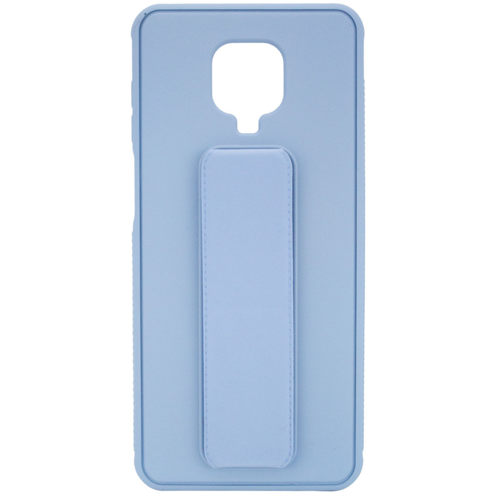 

Силиконовый чехол Hand holder для Xiaomi Redmi Note 9 Pro Max Light blue (156668)