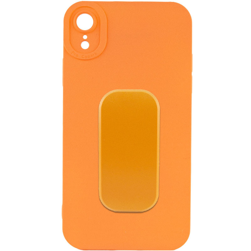 

Силіконовий чохол з тримачем для Apple iPhone XR (6.1") (Помаранчевий)