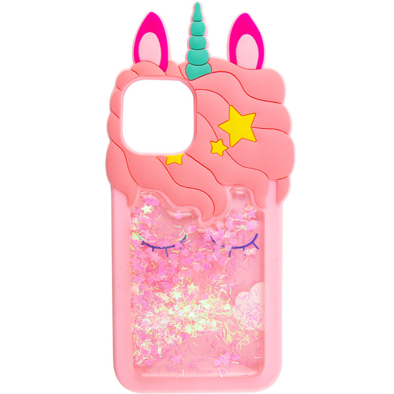 

Силіконовий чохол Unicorn 3D для Apple iPhone 11 Pro (5.8") (Рожевий)