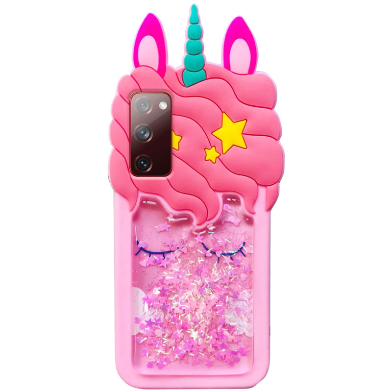 

Силиконовый чехол Unicorn 3D для Samsung Galaxy S20 FE Розовый (151472)