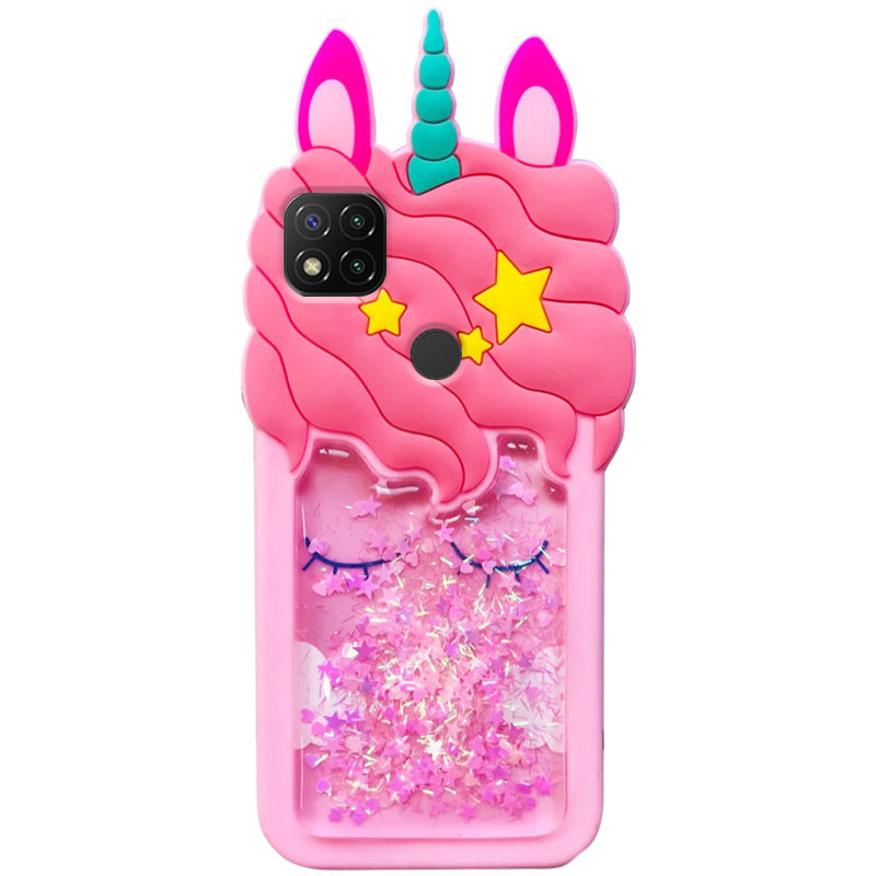 

Силиконовый чехол Unicorn 3D для Xiaomi Redmi 9C Розовый (151464)