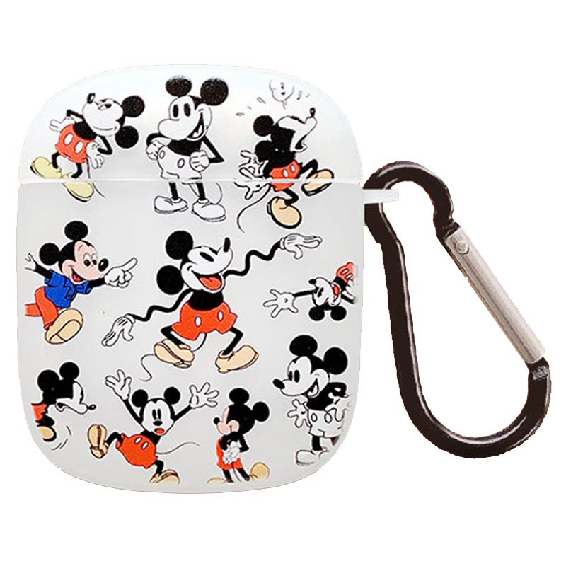 

Силиконовый футляр Brand Design для наушников AirPods 1/2 Mickey Mouse White (187561)