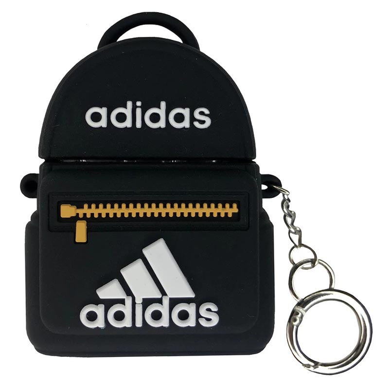 

Силиконовый футляр Brand для наушников AirPods 1/2 + кольцо Adidas Bag Black (260873)
