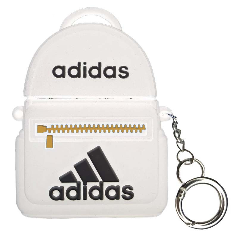 

Силиконовый футляр Brand для наушников AirPods 1/2 + кольцо Adidas Bag White (260874)