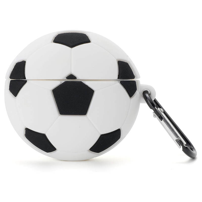 

Силиконовый футляр Brand для наушников AirPods Pro 2 + карабин Football (259507)