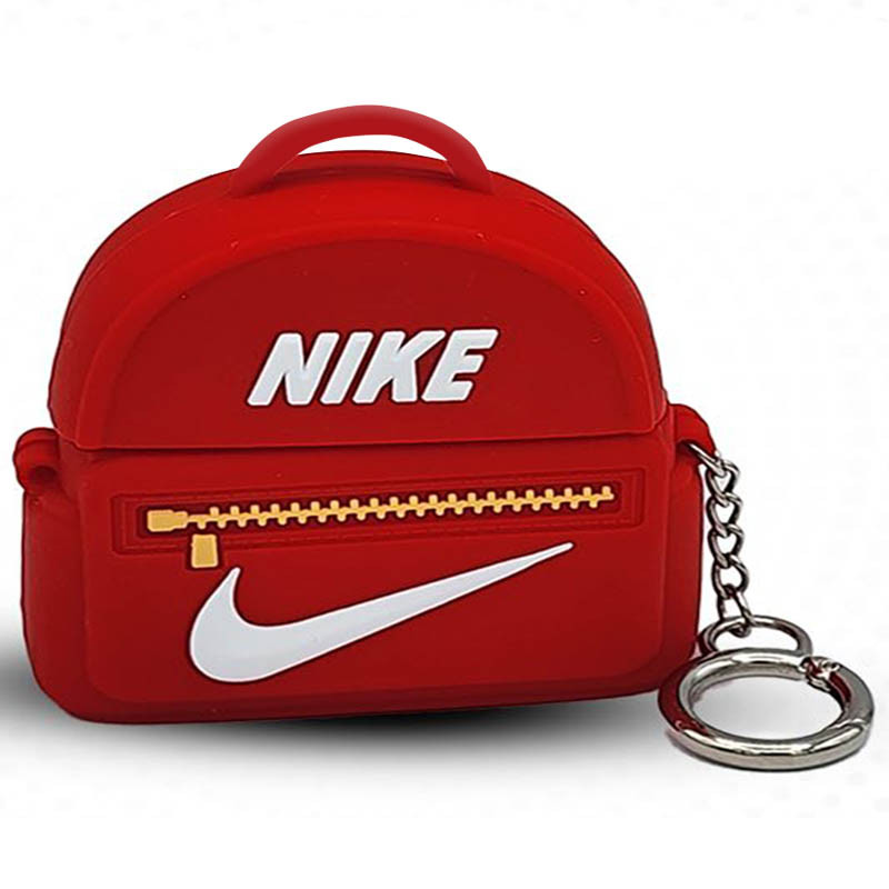 

Силиконовый футляр Brand для наушников AirPods Pro + карабин Nike Bag Red (259422)