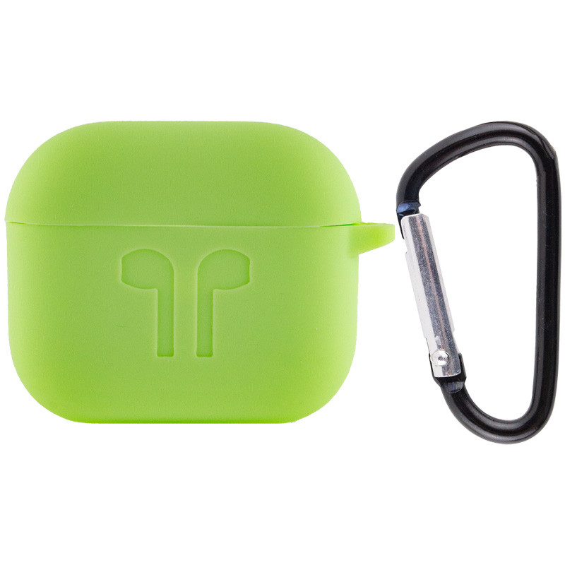 

Силиконовый футляр для наушников AirPods 3 Мятный / Mint (201949)