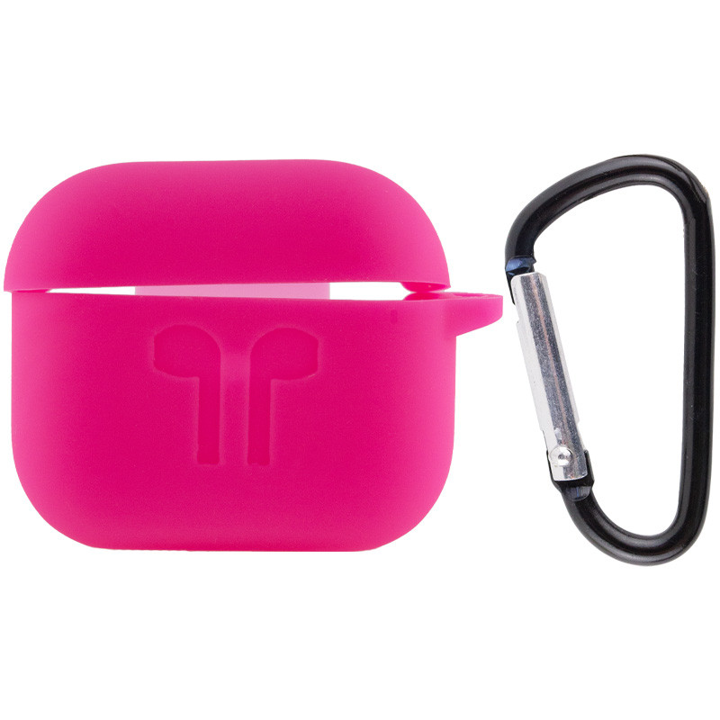 

Силиконовый футляр для наушников AirPods 3 Розовый / Shiny pink (221749)