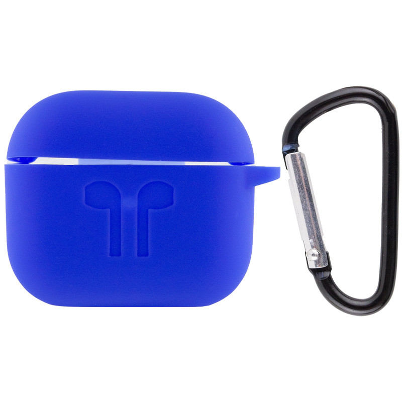 

Силиконовый футляр для наушников AirPods 3 Синий / Shiny blue (221754)