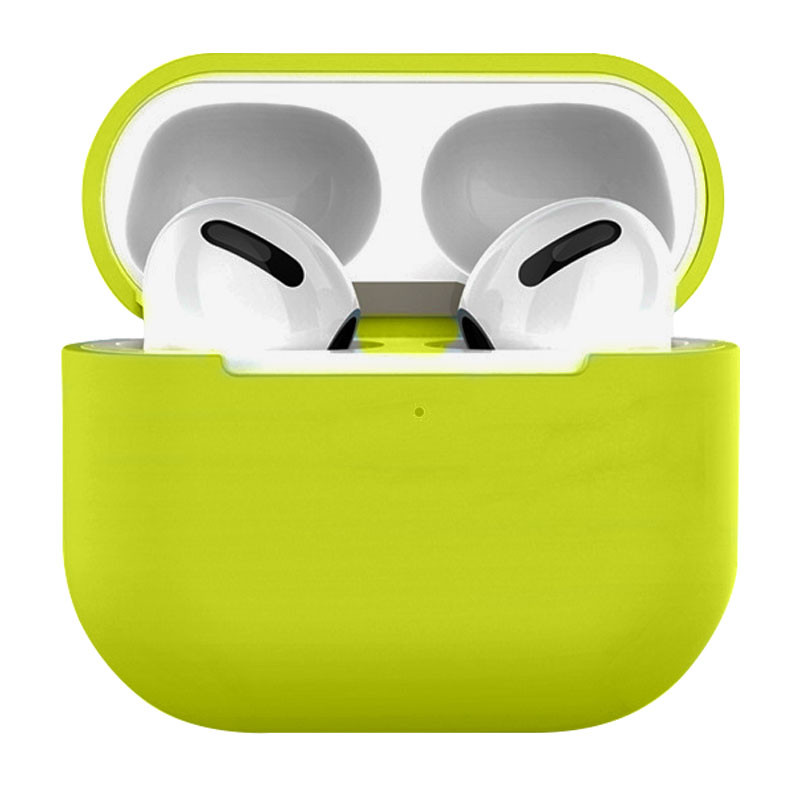 

Силиконовый футляр для наушников AirPods 3 Желтый / Bright Yellow (201945)